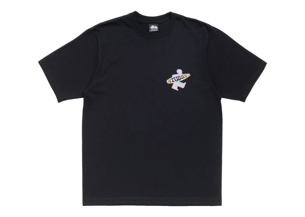 Stussy Dot Surf Puff Print Tee Black
