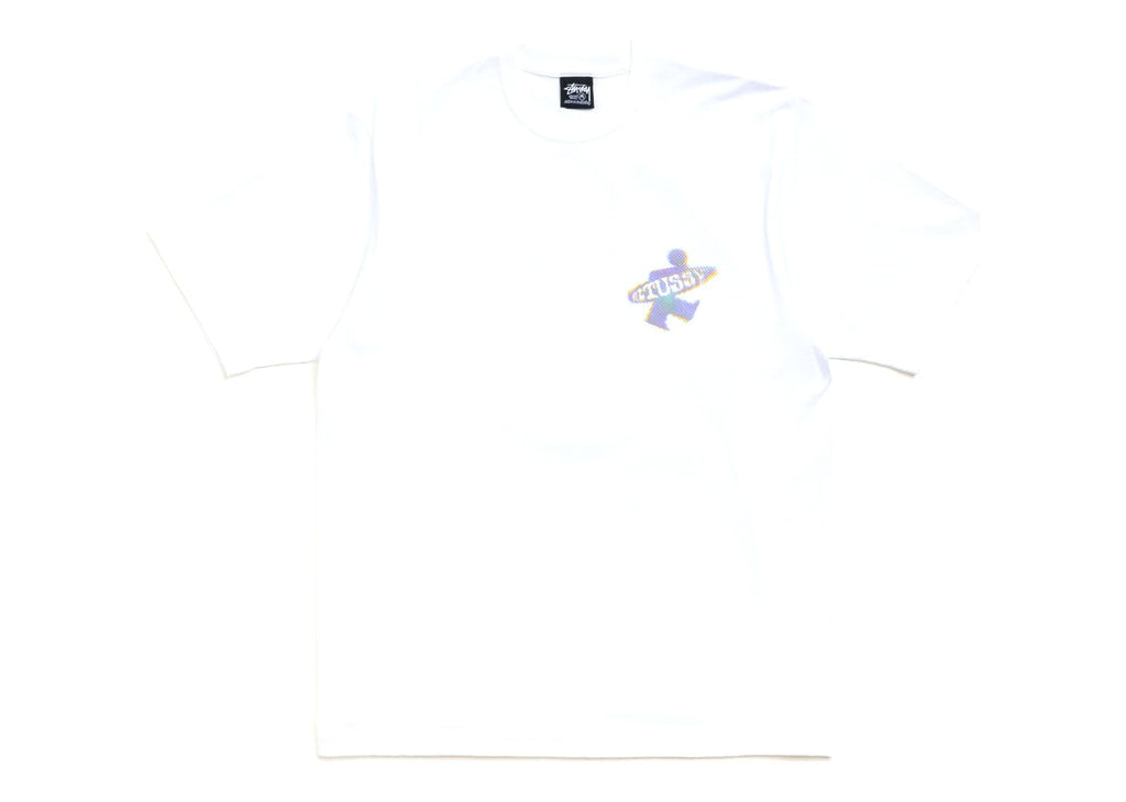 Stussy Dot Surf Puff Print Tee White