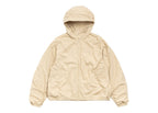 Stussy Double Cotton Hooded Jacket Sand