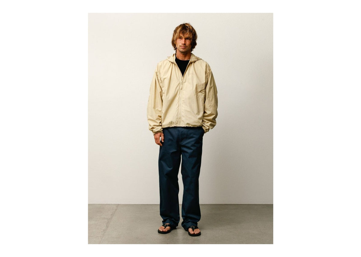 Stussy Double Cotton Hooded Jacket Sand