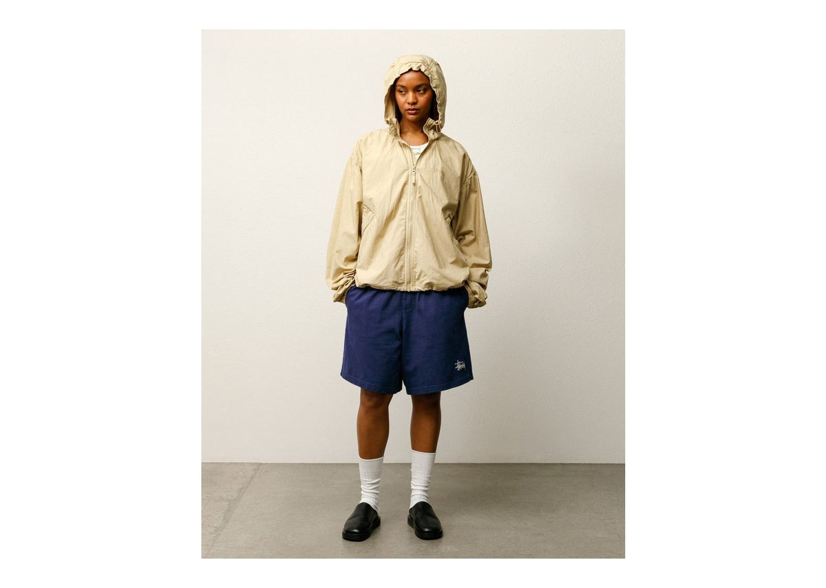 Stussy Double Cotton Hooded Jacket Sand