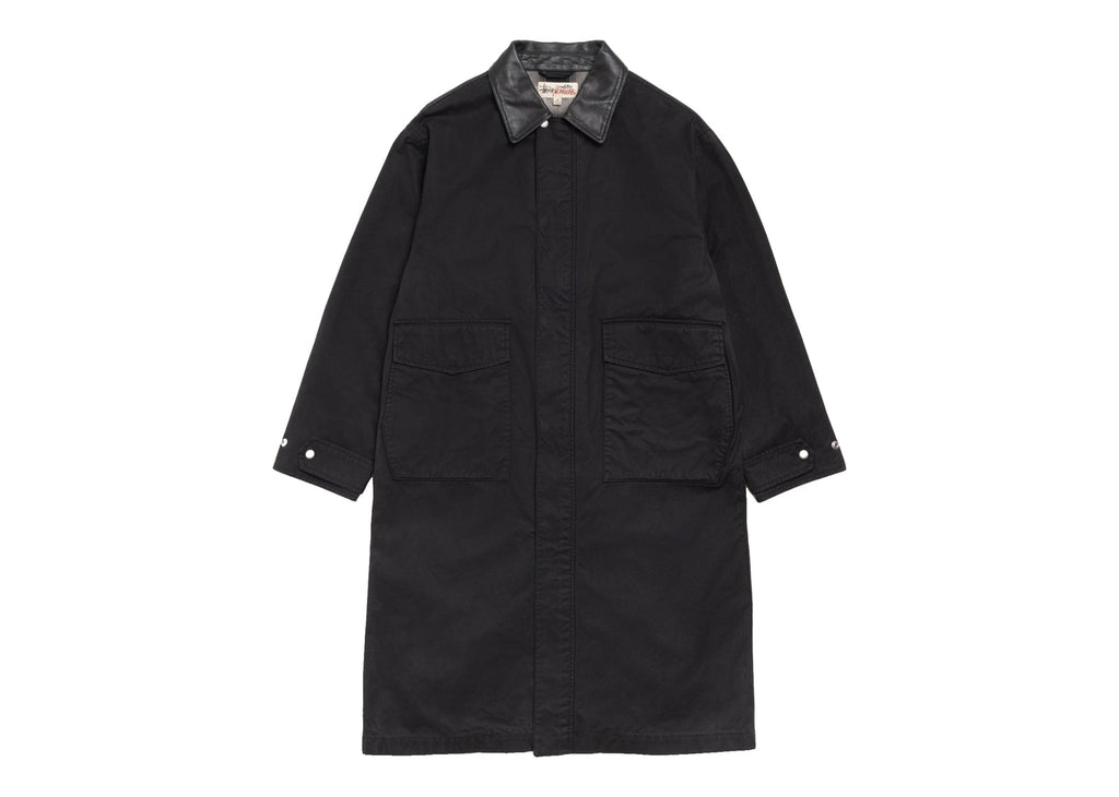 Stussy Duster Coat Black
