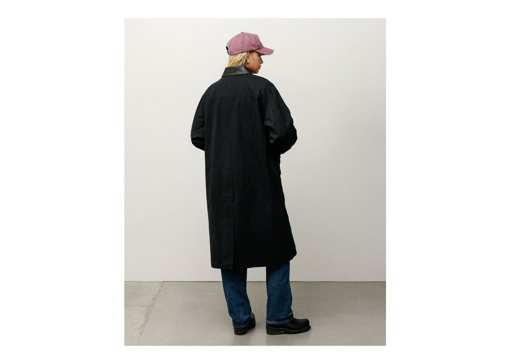 Stussy Duster Coat Black