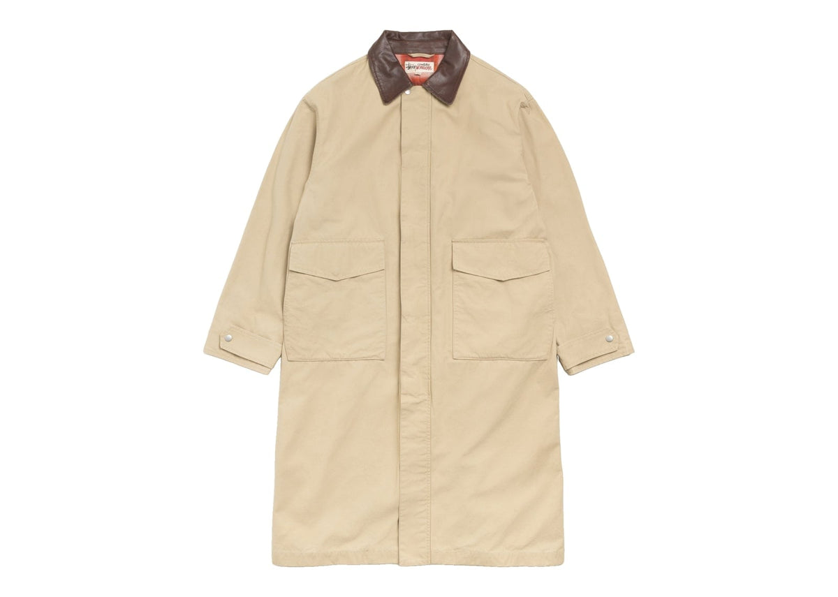 Stussy Duster Coat Khaki