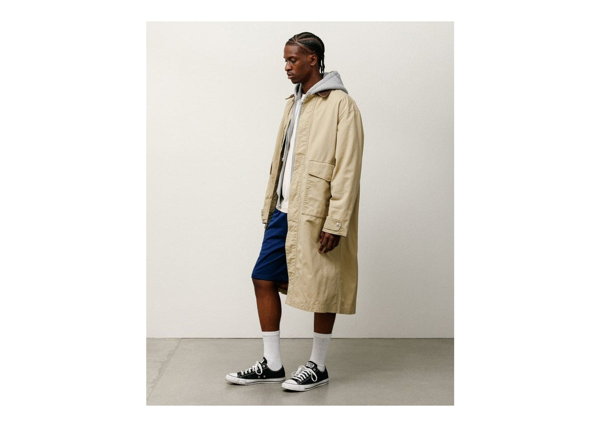 Stussy Duster Coat Khaki