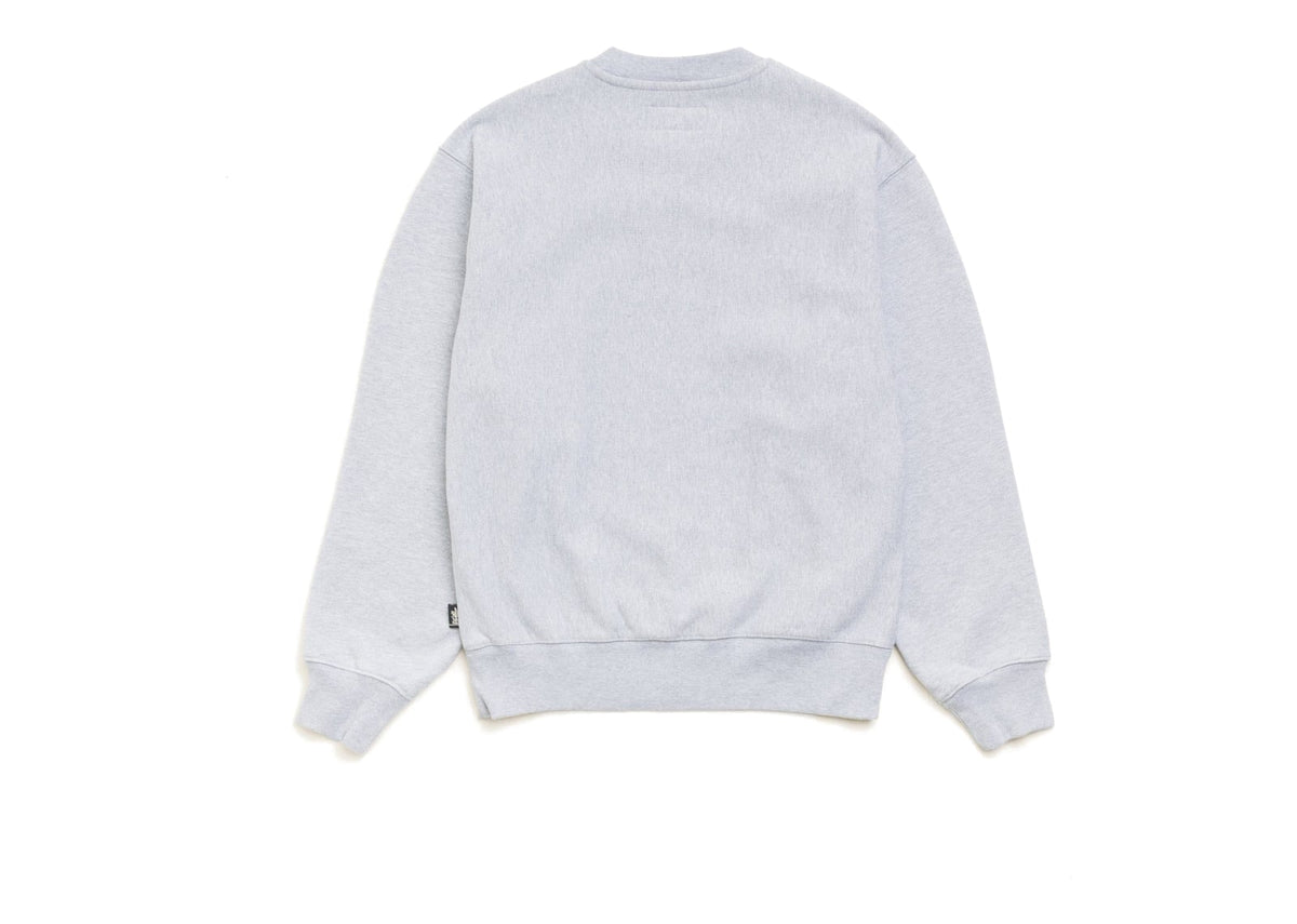 Stussy Fleece Crew Grey Heather