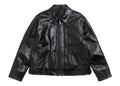 Stussy Garage Jacket Leather Black
