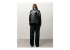 Stussy Garage Jacket Leather Black