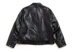 Stussy Garage Jacket Leather Black