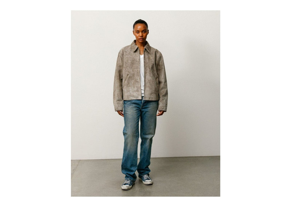 Stussy Garage Jacket Suede Suede