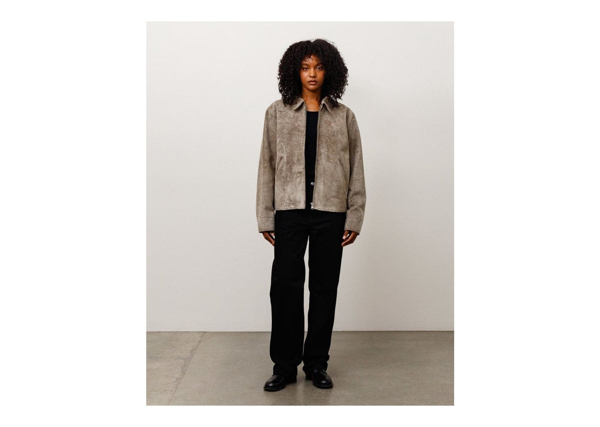 Stussy Garage Jacket Suede Suede