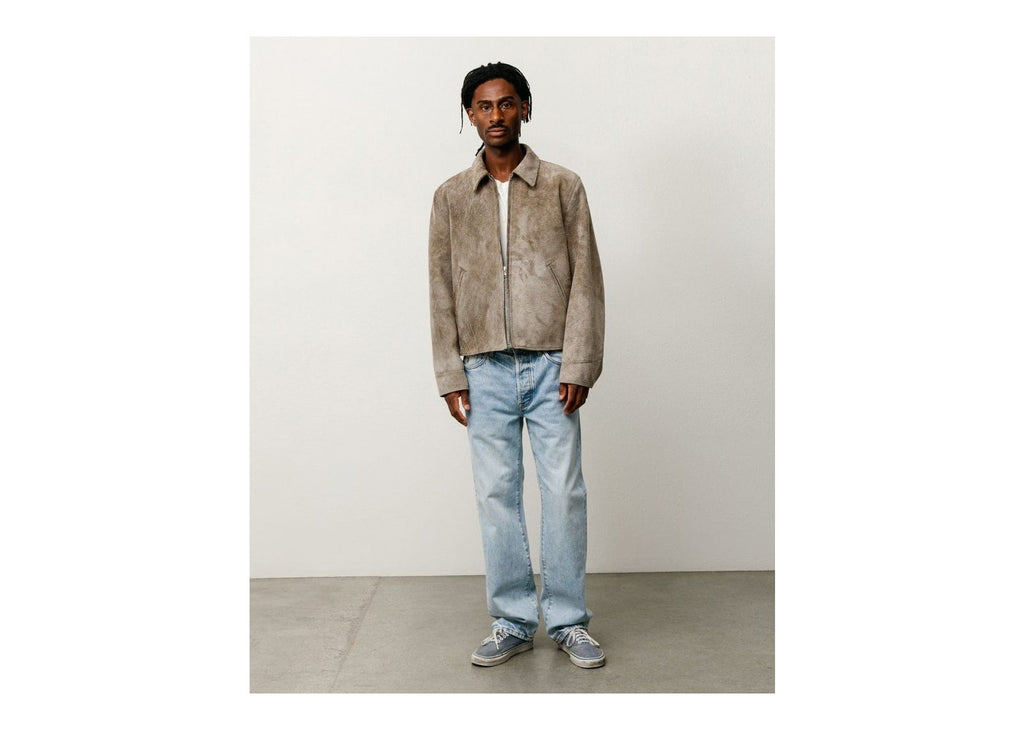 Stussy Garage Jacket Suede Suede