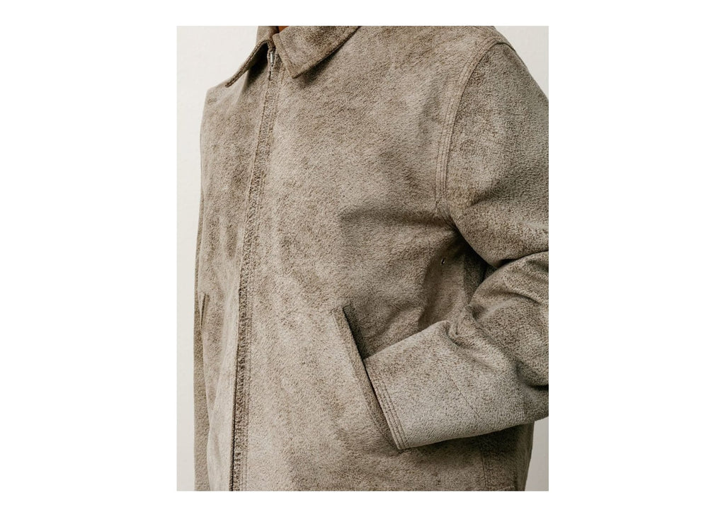 Stussy Garage Jacket Suede Suede