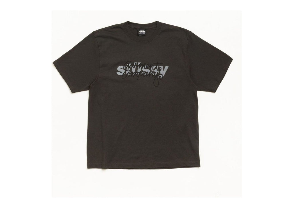 Stussy Garment Co. Tee Faded Black