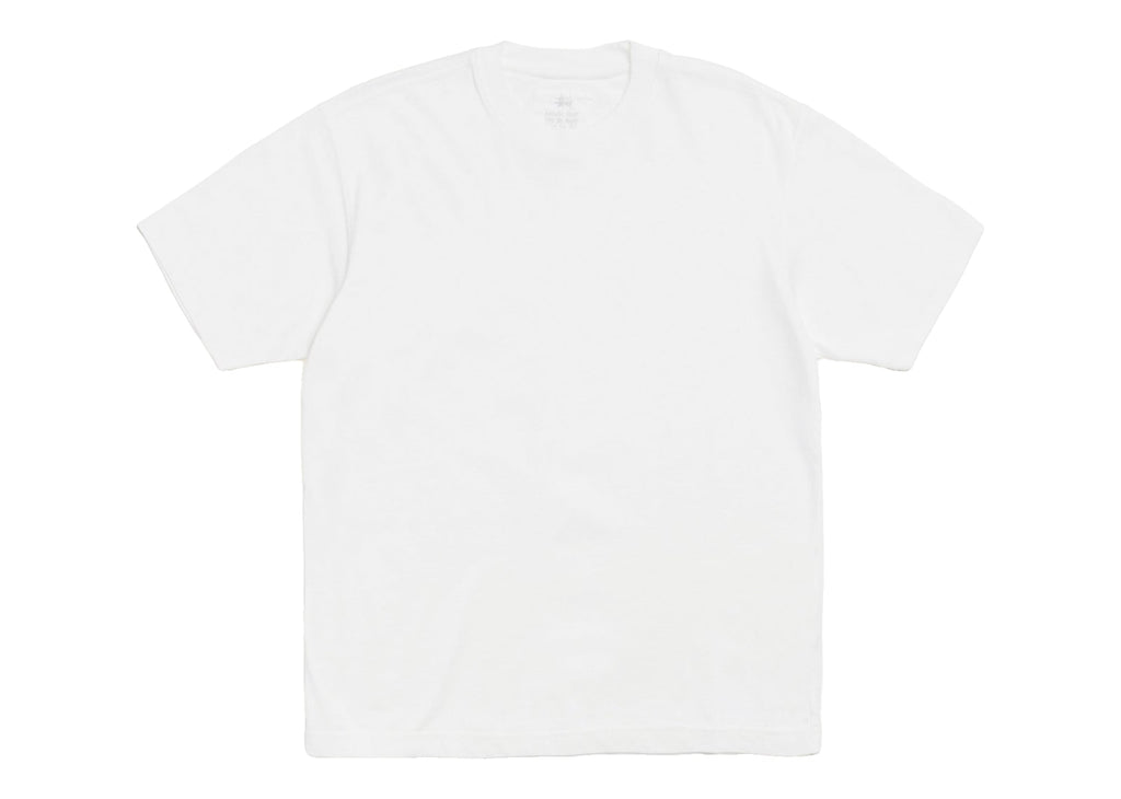 Stussy Garment Dyed SS Tee White