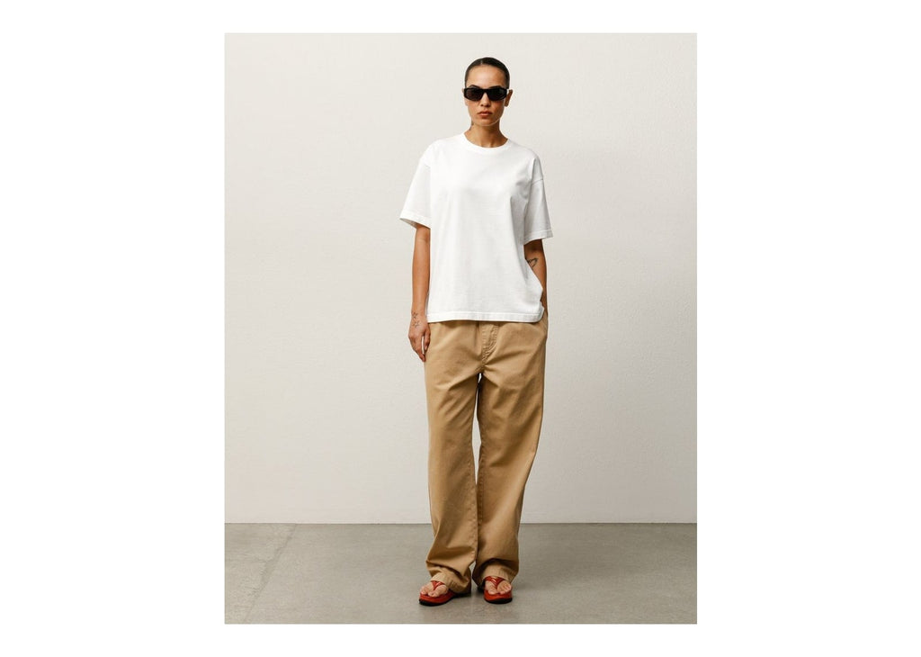 Stussy Garment Dyed SS Tee White