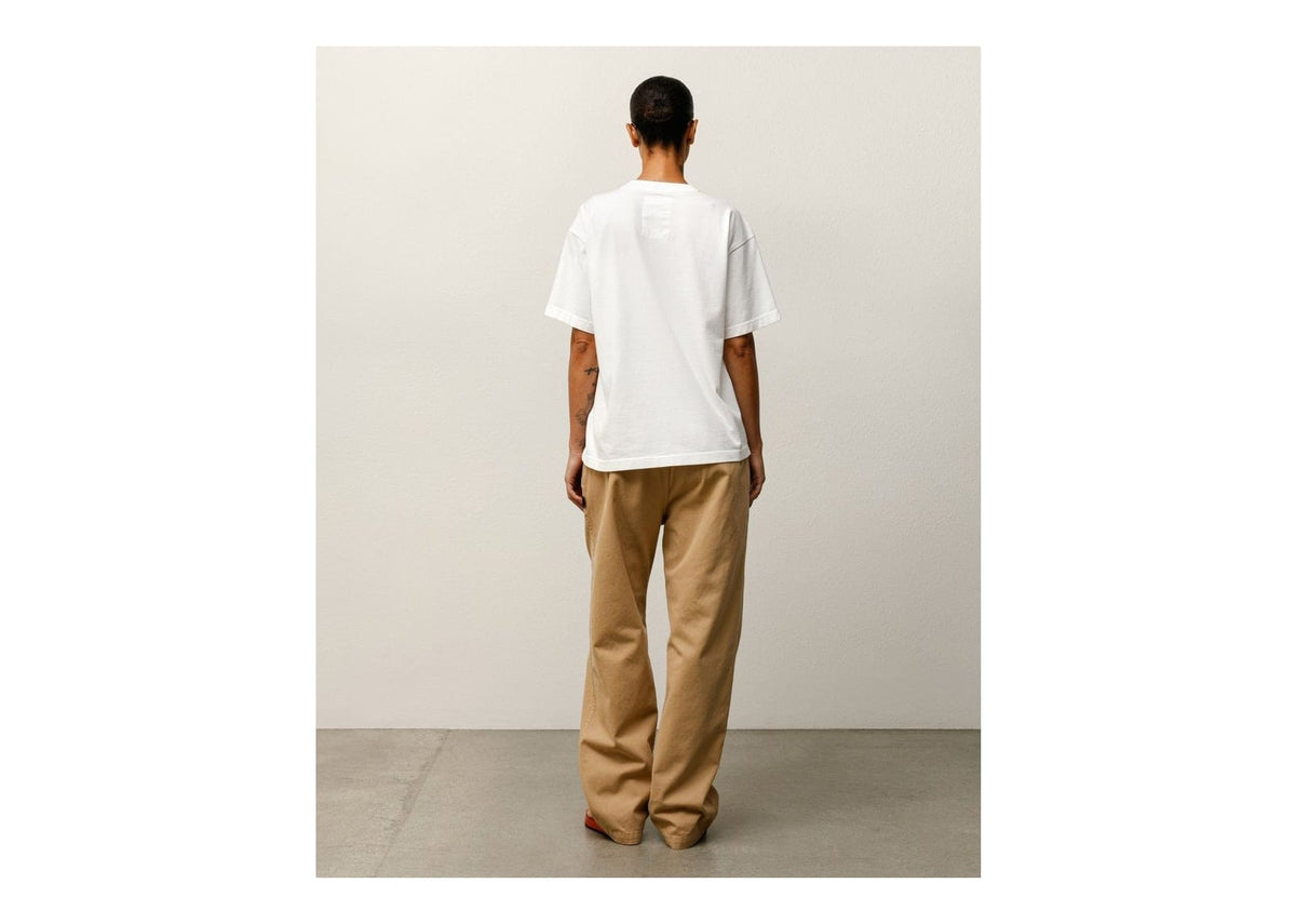 Stussy Garment Dyed SS Tee White