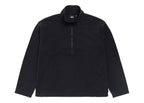 Stussy Half Zip Thermal Mock Neck Black