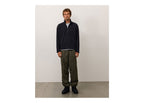 Stussy Half Zip Thermal Mock Neck Black