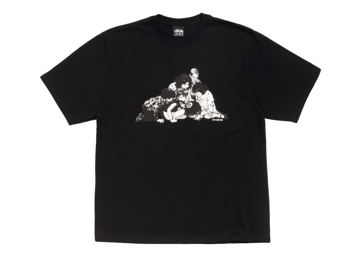 Stussy Kids Tee Black