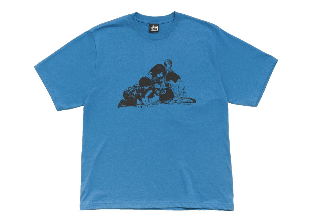 Stussy Kids Tee Blue