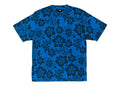 Stussy Lazy Floral Tee Sport Blue