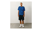 Stussy Lazy Floral Tee Sport Blue