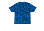 Stussy Lazy Floral Tee Sport Blue