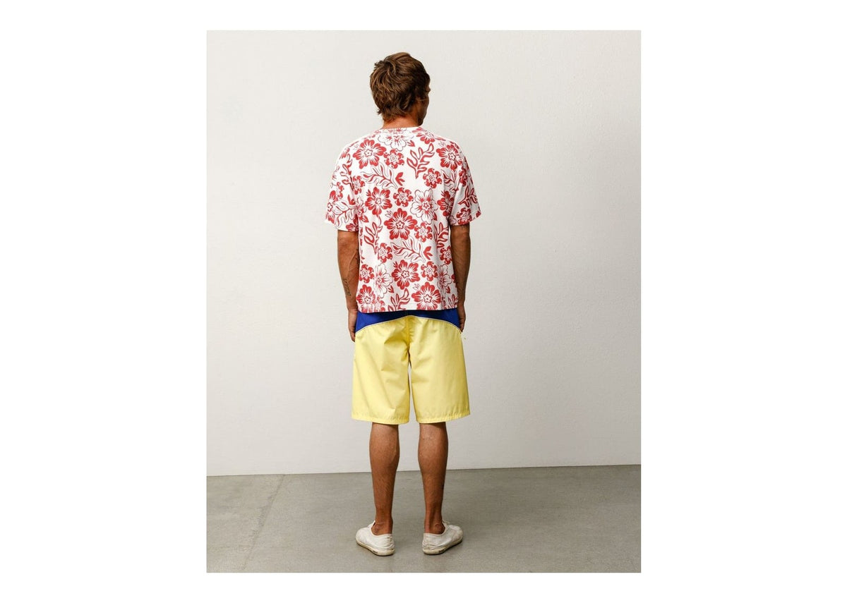 Stussy Lazy Floral Tee White