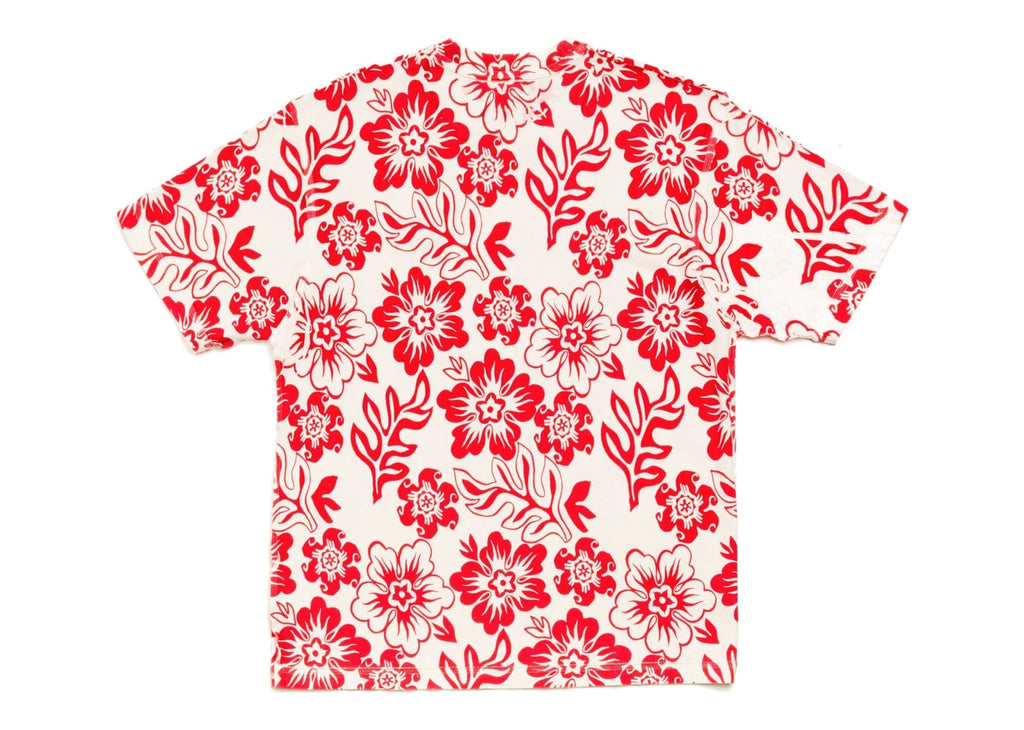 Stussy Lazy Floral Tee White