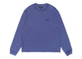 Stussy Lazy LS Tee Vintage Navy