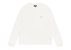 Stussy Lazy LS Tee White