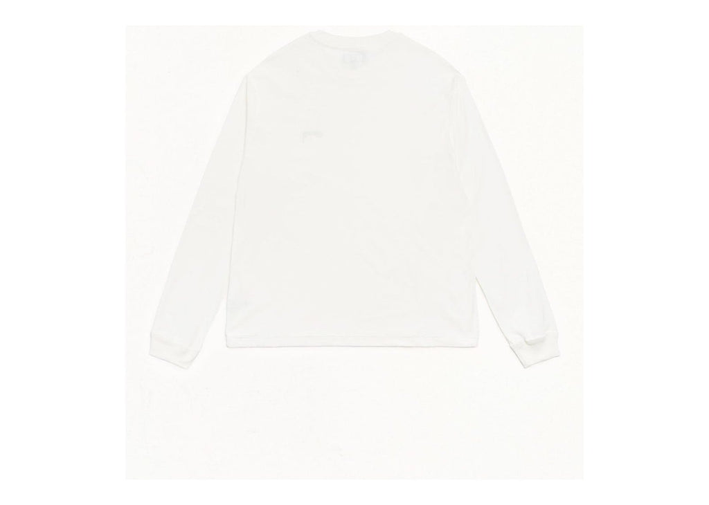 Stussy Lazy LS Tee White