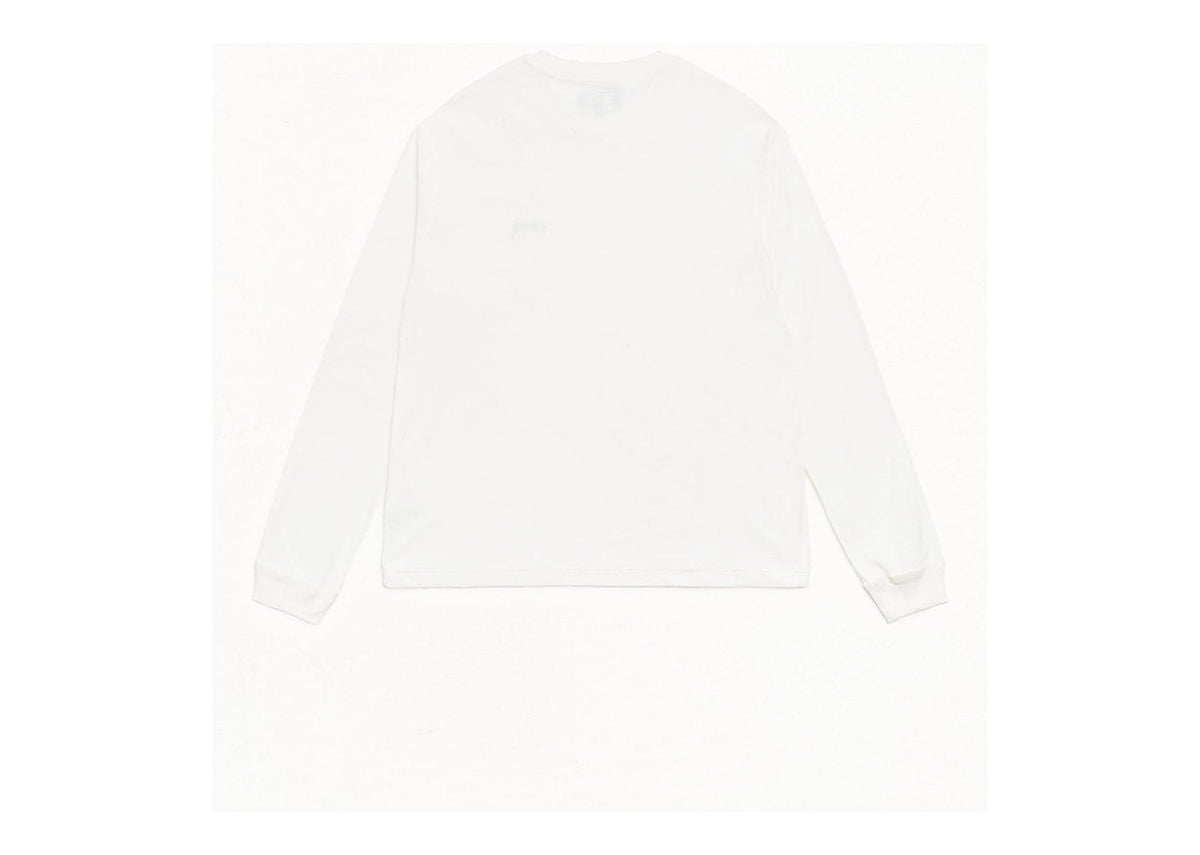Stussy Lazy LS Tee White
