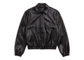 Stussy Leather Work Jacket Black