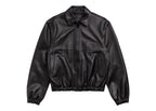 Stussy Leather Work Jacket Black