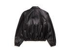 Stussy Leather Work Jacket Black