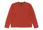 Stussy Lightweight Stripe Sweater Red