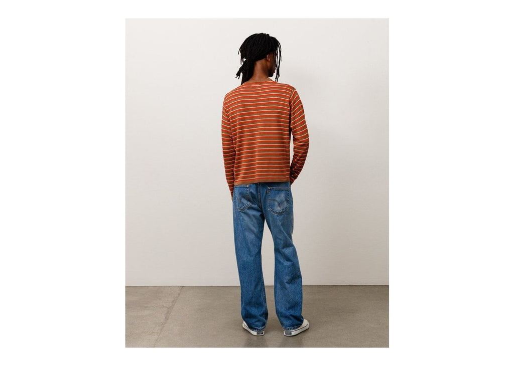 Stussy Lightweight Stripe Sweater Red