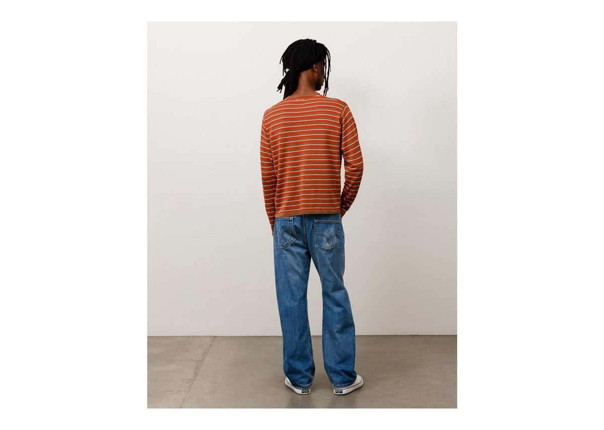 Stussy Lightweight Stripe Sweater Red