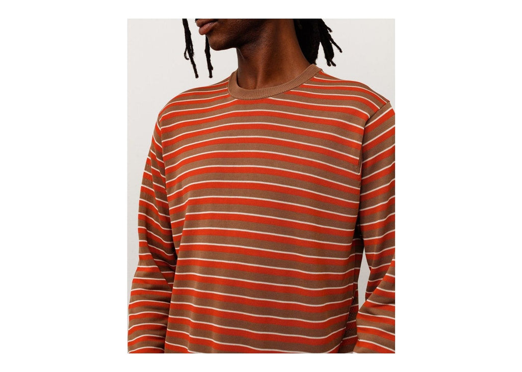 Stussy Lightweight Stripe Sweater Red