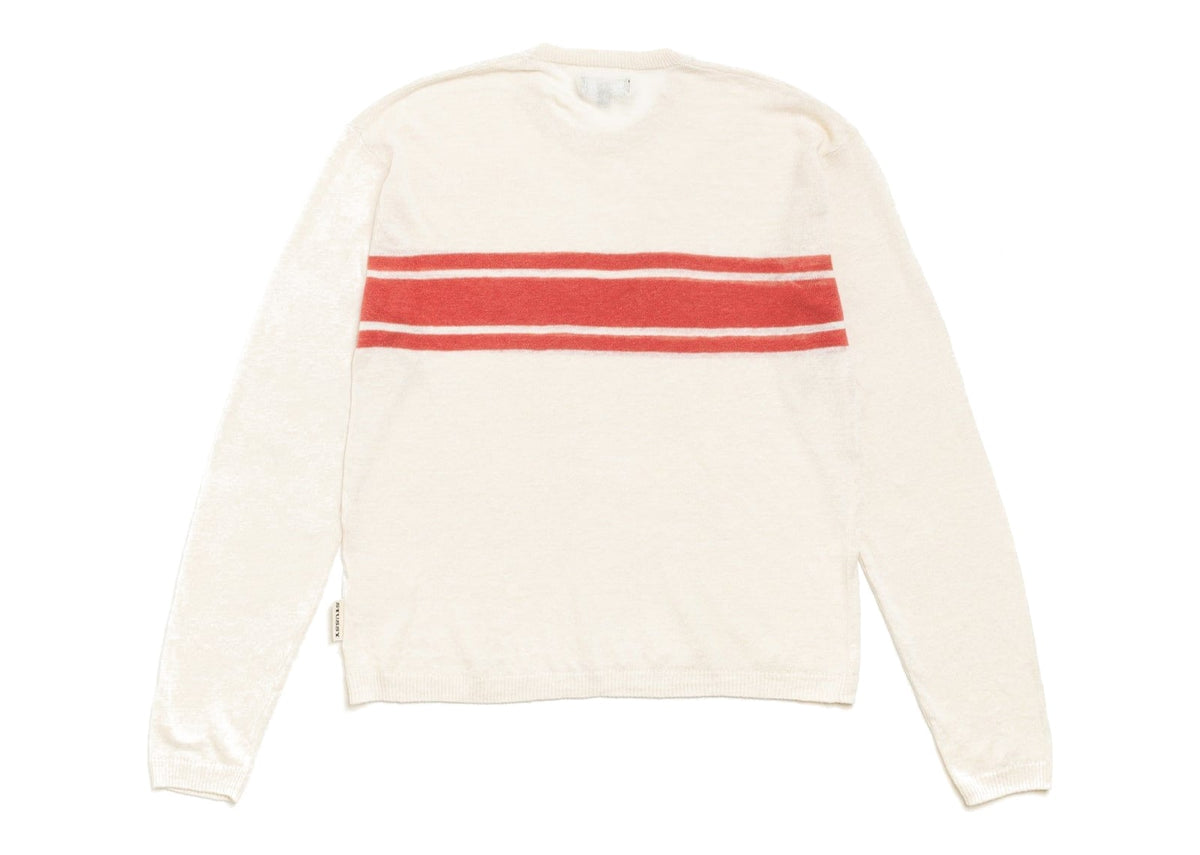 Stussy Lightweight Striped Sweater Bone