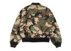 Stussy MA-1 Bomber Jacket Woodland Camo