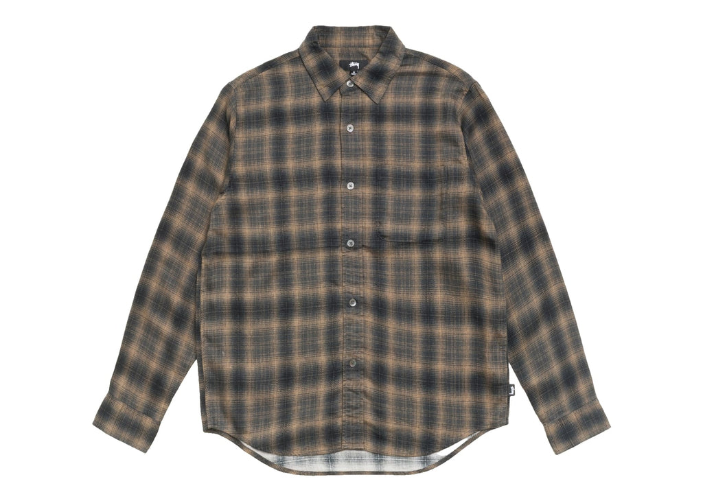 Stussy Matthew Printed Shirt Brown