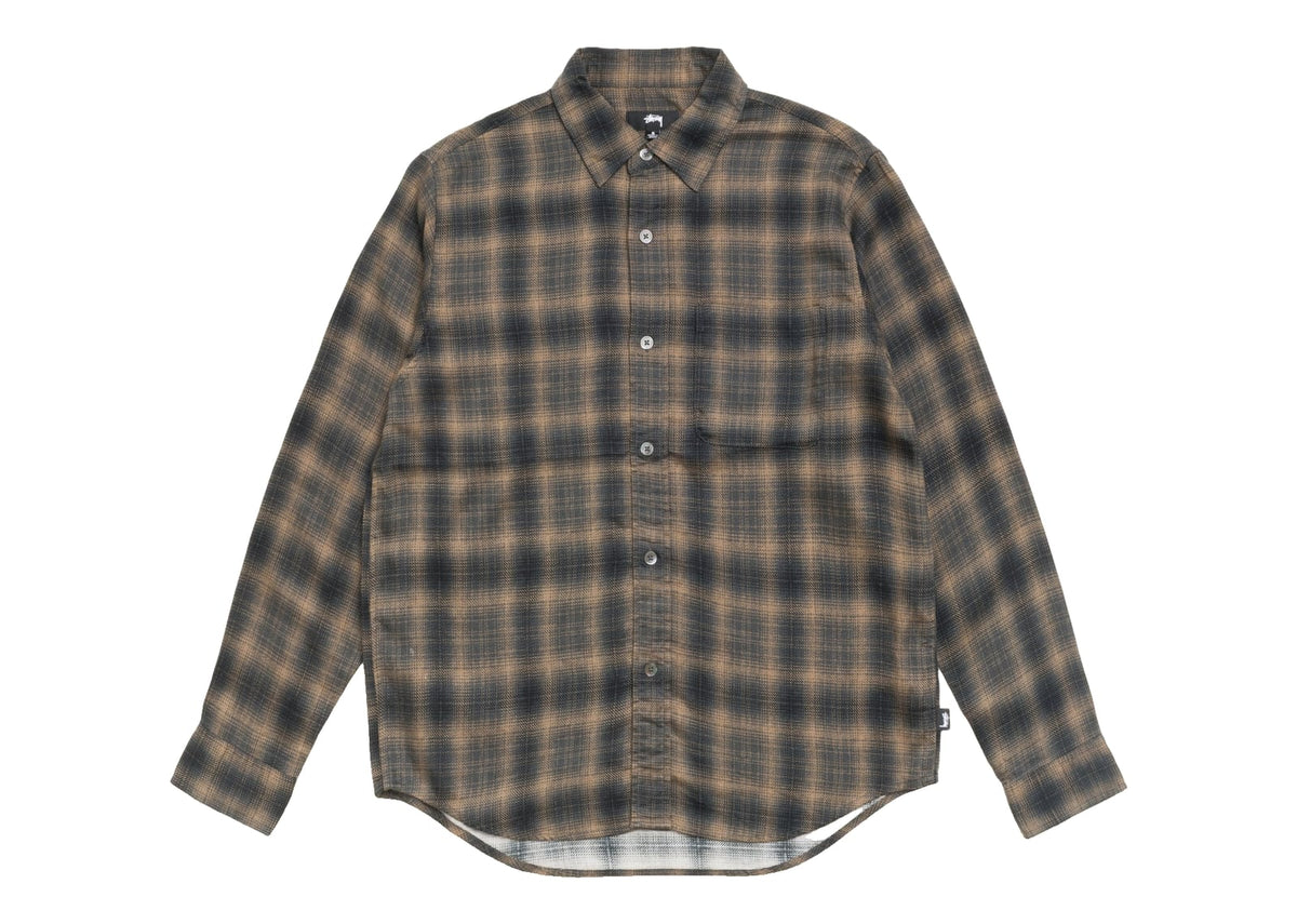 Stussy Matthew Printed Shirt Brown