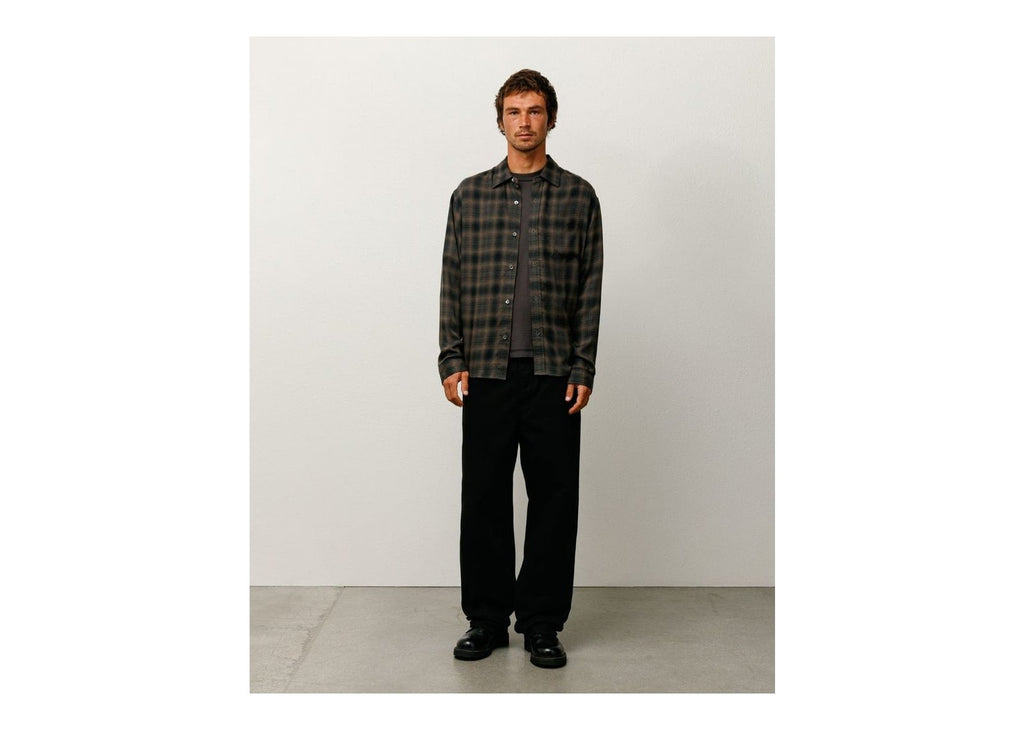 Stussy Matthew Printed Shirt Brown