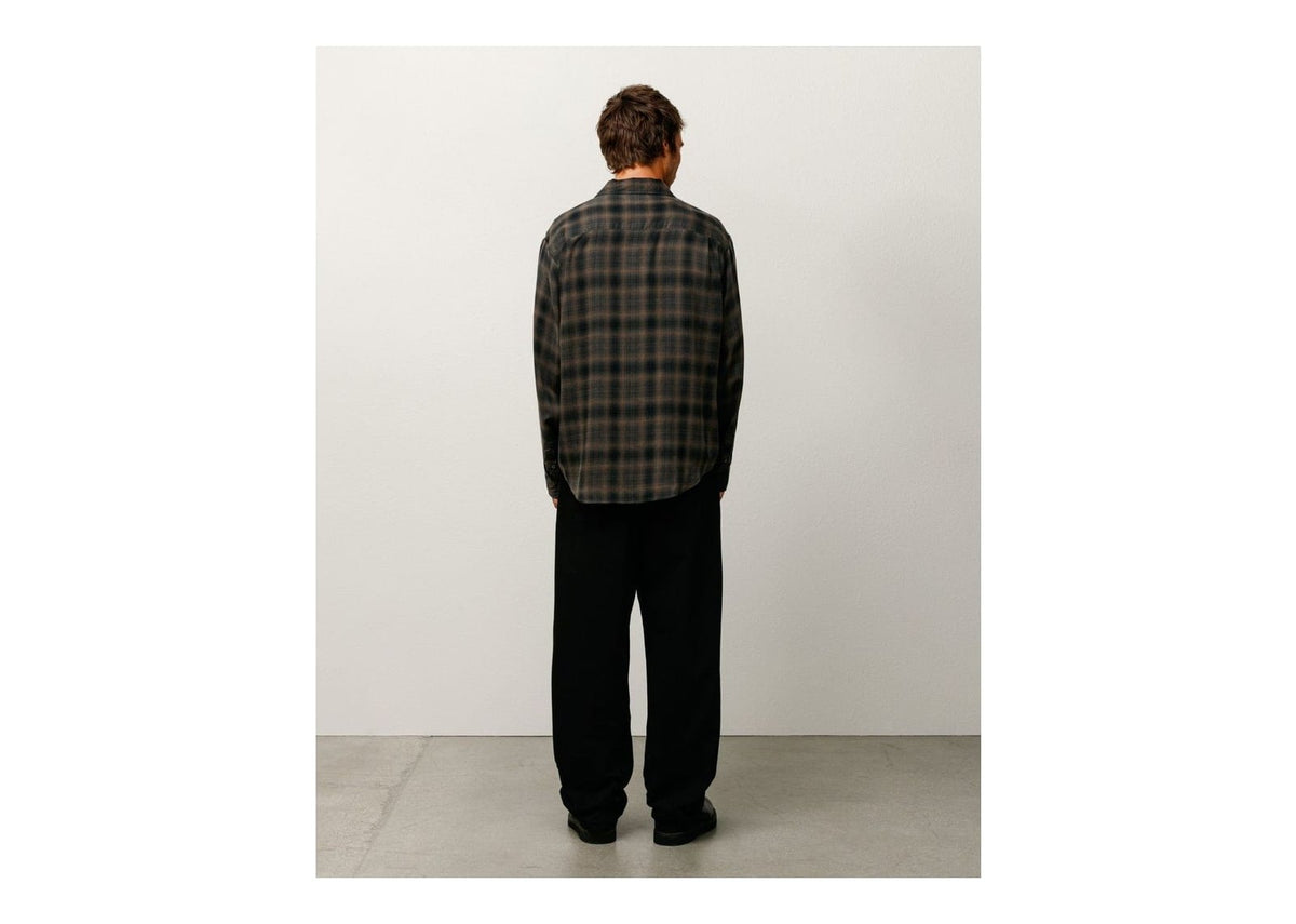 Stussy Matthew Printed Shirt Brown