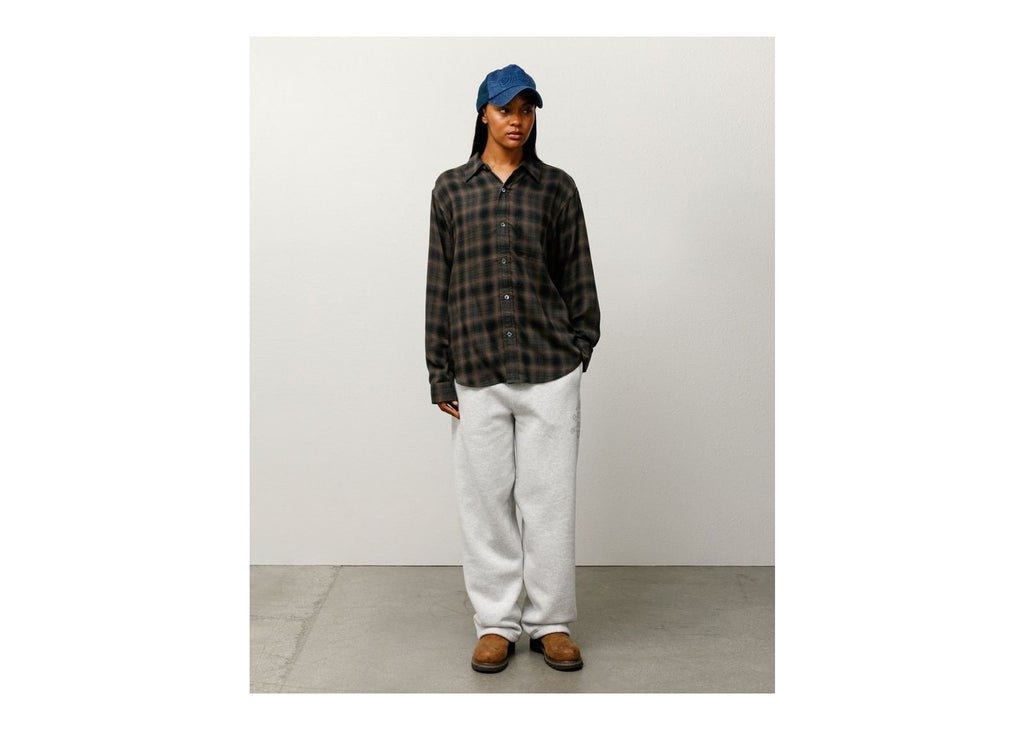 Stussy Matthew Printed Shirt Brown