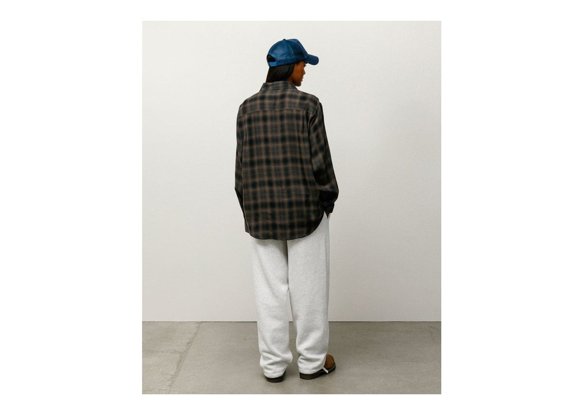 Stussy Matthew Printed Shirt Brown