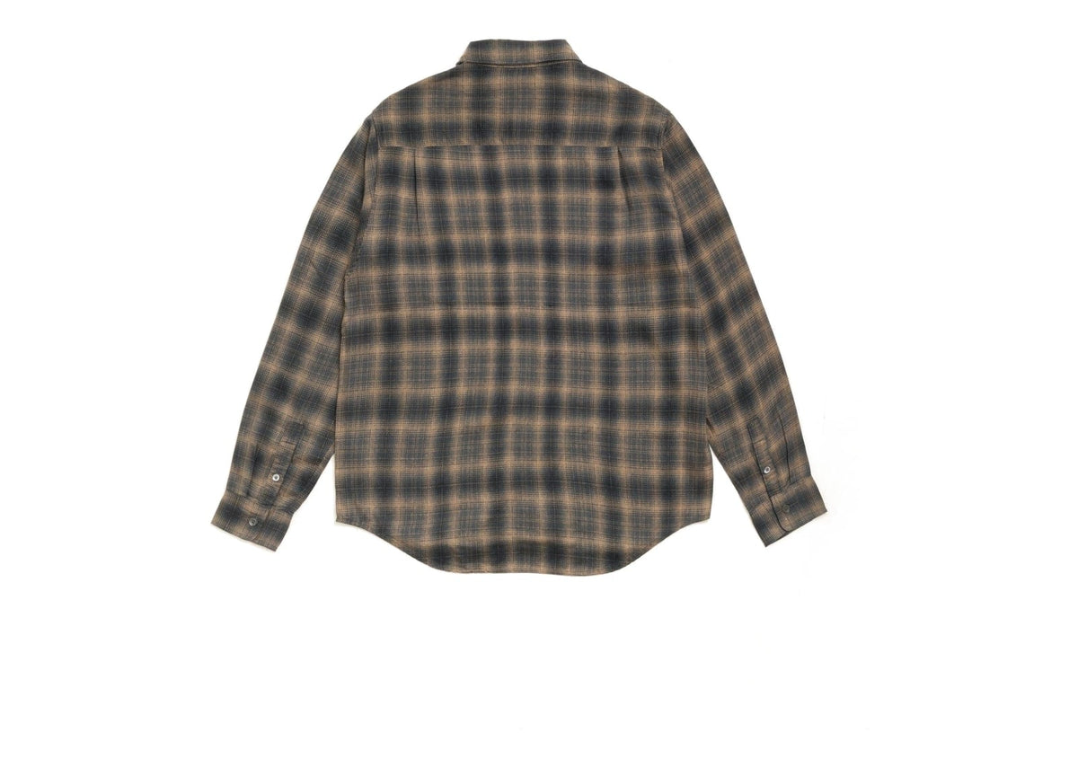 Stussy Matthew Printed Shirt Brown